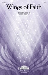 Wings Of Faith SATB choral sheet music cover